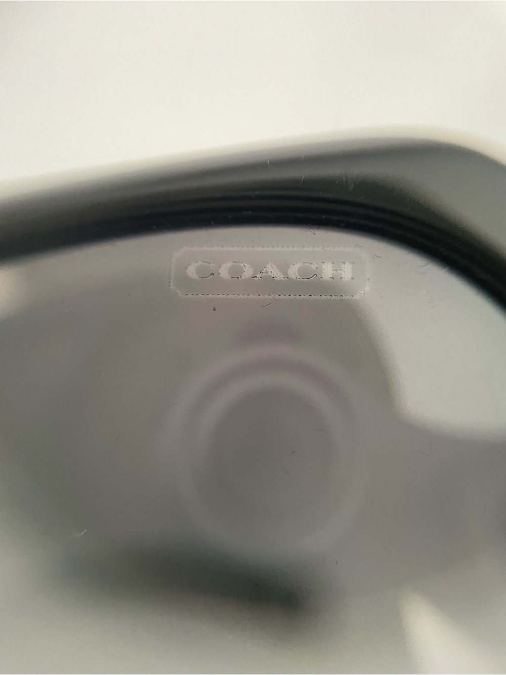 Coach Black Stylish Oversized Women's Sunglasses with Original Monogram Case - Picture 11 of 13